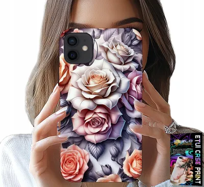 Obrázok produktu pre Puzdro Pre Iphone 12 - Kvetinové Vzory