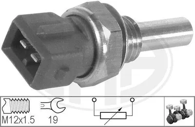Immagine prodotto di Sensorino temperatura liquido di raffreddamento ERA 330116 per VW GOLF III (1H1)