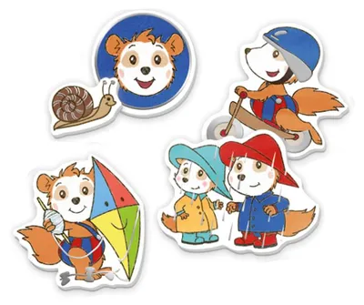 Produktbild von Trötsch Bobo Siebenschläfer Soft-Sticker: Aufkleber zum Verzieren und Verschenken