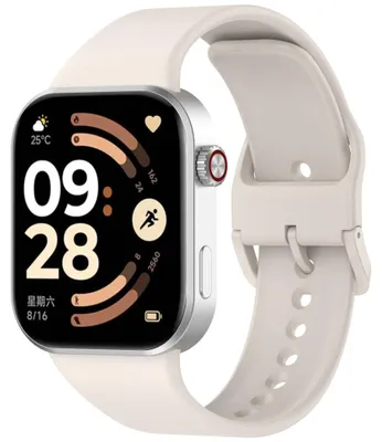 Produktbild von Smartwatch Silikon Armband für Xiaomi Band 10 Pro 9 Pro Redmi Watch 6 Beige
