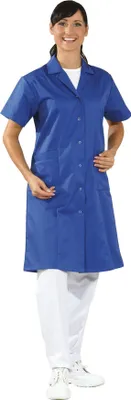 Produktbild von Damen Berufsmantel Mischgewebe 1/4-Arm kornblau Größe 42