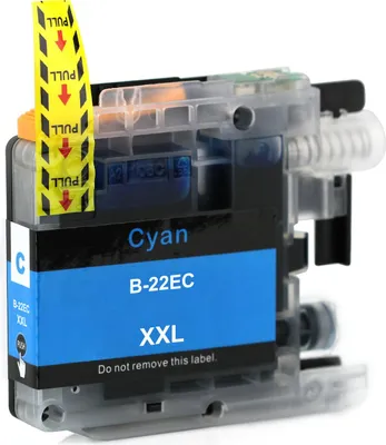 Produktbild von TECHTEK Tinte Ersetzt LC-22E (LC22EC) Kompatibel mit [Brother] MFC-J 5920 DW