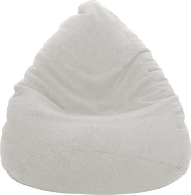Obrázek produktu pro Sedací pytel pytel 100x75 beránková bíla