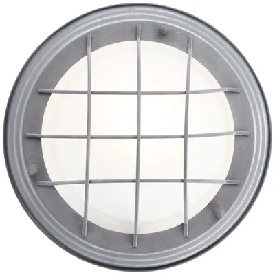 Produktbild von BRILLIANT Wand- und Deckenleuchte 29cm Typhoon grau IP20 E27 30 Watt dimmbar g. f. Normallampe