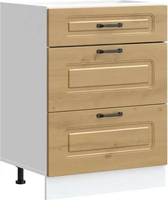 Immagine prodotto di Base da Cucina Kalmar Rovere Artigianale in Legno Multistrato