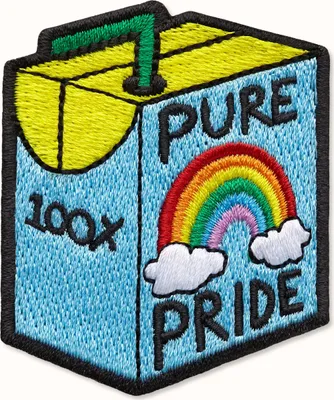 Produktbild von Moleskine Pride Saft Kollektion Klebeflicken Aufnäher für Notizbücher und Kalender