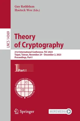 Produktbild von Theory of Cryptography