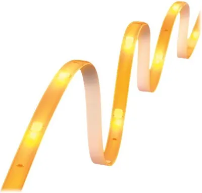 Produktbild von WiZ LED-Lightstrip 4 m, Wi-Fi/Bluetooth, Weiß, Wi-Fi 4 (802.11n), 802.11b, 802.11g, LED, Kunststoff, Nicht austauschbare(s) Leuchtmittel