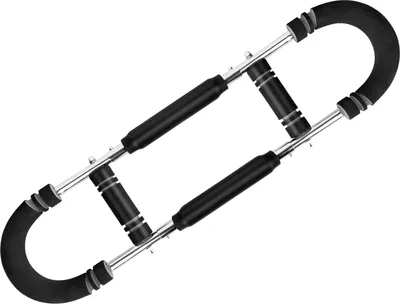 Produktbild von Twister-Armtrainer mit Schaumstoffgriff, verstellbare Trainingsstange mit Feder, Unterarm-Trizeps-Muskelstärker, Brust-Expander, tragbares Heimfitnessgerät