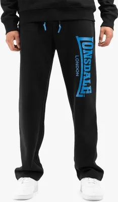 Produktbild von Herren Jogginghose normale Passform HERDLEY Black/Blue M Lonsdale