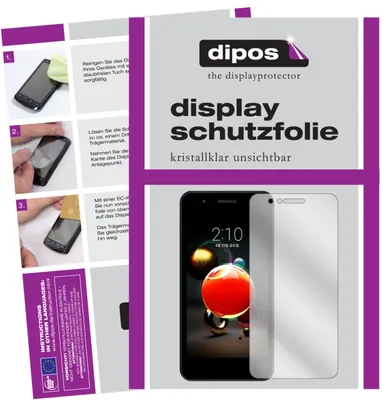 Produktbild von 2x Schutzfolie für LG X2 2018 klar Displayschutzfolie Folie Display Schutz dipos