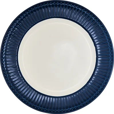 Produktbild von Greengate Alice Speiseteller dark blue 25,6 cm