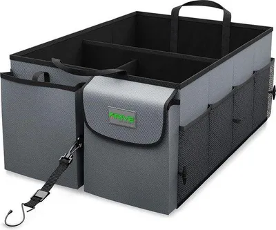 Produktbild von Famanu Auto-Organizer mit Spannbändern - praktische Kofferraumtasche