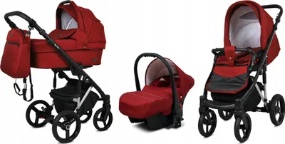 Obrázek produktu pro BabyLux® UZO | Kocárek 3v1 Set | Chili | Kocárek Kombi | Kocárek set | Buggy + Babywa