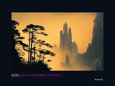 Zdjęcie produktu dla KUNTH 978-3-96591-350-9 KUNTH Monats-Wandkalender Das Naturerbe der Welt 2025