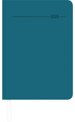 Immagine prodotto di Agenda settimanale Tucson turchese 2026 - calendario da ufficio A5 - timer esecutivo - turchese - 1 settimana 2 pagine - 128 pagine - copertina Tucson - Zettler