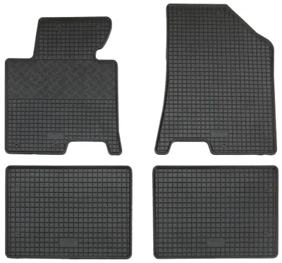 Gummifußmatten Set 4-teilig für Hyundai i40 (2011-), schwarz
