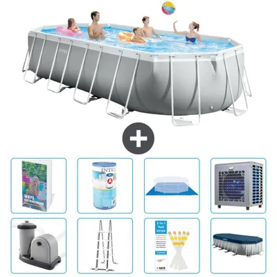 Produktbild von Prism Frame Pool Oval - 610x305x122 cm - 9-teilig  S551