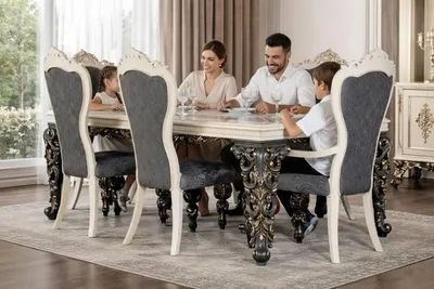 Produktbild von Bequemer Stuhl Barock Design und hoher Sitzkomfort für Ihr Zuhause