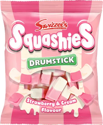 Produktbild von Squashies Strawberry & Cream (12 x 120g)