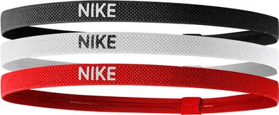 Image de Nike - Bandeau "Mixed Width" (pack de 3) BS3086 (Taille unique) (Noir/Rouge/Blanc)