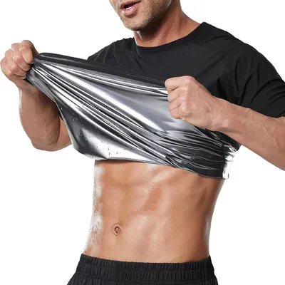 Produktbild von Sauna sweat shirt, Neopren, kurze Ärmel, für Sporttraining, Größe M