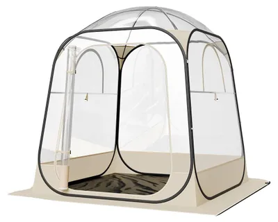 Produktbild von Sportzelt, Pop-Up-Design, Wetterbeständige Materialien, 63x63inch