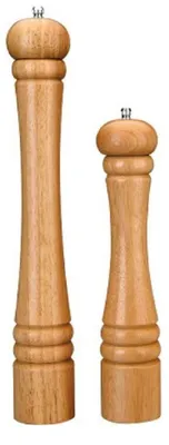 Zdjęcie produktu dla Drewniany młynek do pieprzu 15 cm