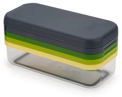 Image de Joseph Joseph Multi-Prep Compact mandoline avec bac de récupération 6 pièces