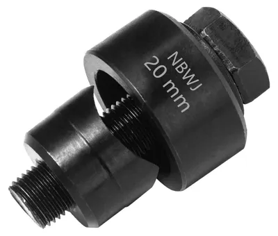 Immagine prodotto di Trapano a tazza Blechlocher da 20 mm con adattatore esagonale per lamiere d'acciaio, acciaio inossidabile e metallo
