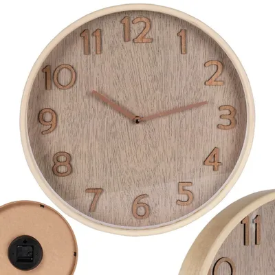 Produktbild von Vilde Wanduhr Dekouhr Uhr Zimmeruhr beige 38 cm
