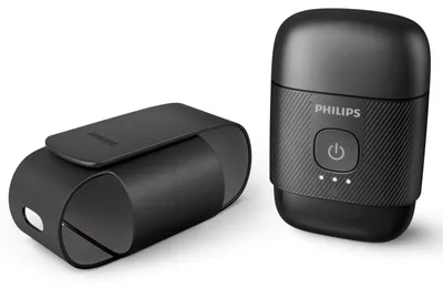 Immagine prodotto di Philips Serie 500, modello S591/05, rasoio elettrico rotante, colore nero. Lame SteelPrecision, tecnologia Lift & Cut. Sostituzione delle lame ogni 2 anni con il modello SH71. Durata della batteria: 2 anni