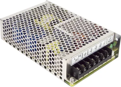 Produktbild von MEAN WELL RS-100, 108W, 115 - 230V, 47 - 63 Hz, 0 dB, 20 ms, 260800h
