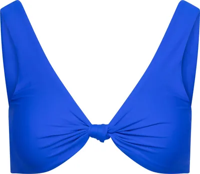 Produktbild von Moda Minx Bikinioberteil SIMPLE SWIM KNOT TOP mit tollen Knoten-Detail Azure Blue XL