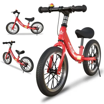 Produktbild von Loopfiets - 14 Zoll - Mit Bremse - Verstellbarer Sattel - Für Kinder im Alter von 2 bis 6 Jahren