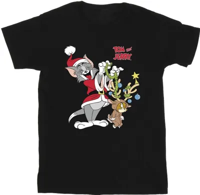 Immagine prodotto di Tom & Jerry - Maglietta da uomo BI52132 (XL) (Nero)