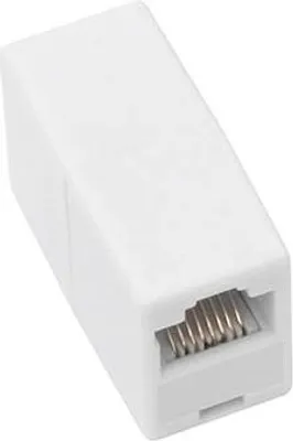Produktbild von RJ45 Buchse Telefon Buchse 8P8C Kupplung Weiß