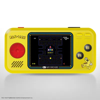Productafbeelding van Pac-Man verschijnt op de draagbare console (3 spellen)