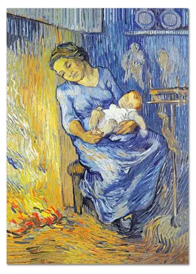Immagine prodotto di Vincent Van Gogh - L'uomo è in mare - 100L x 140l cm - Quadro Vetro acrilico