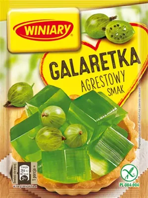 Immagine prodotto di Gelatina Winiary Galaretka al gusto di uva spina (10x71g)