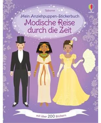 Obrázek produktu pro Mein Anziehpuppen-Stickerbuch: Modische Reise durch die Zeit
