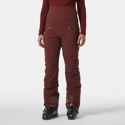 Productafbeelding van HELLY HANSEN W Alphelia Hi Waist Inseam Broek voor dames, Mars Red, maat S