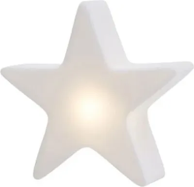 Produktbild von 8 seasons design Shining Star, Leichte Dekorationsfigur, Weiß, Ambiente, Stern, LED, Akku, USB