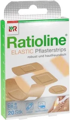 Produktbild von RATIOLINE elastic Pflasterstrips in 4 Größen