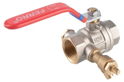 Obrázek produktu pro Kulový plnoprůtočný kohout s vypouštěním páka MM 1/2"