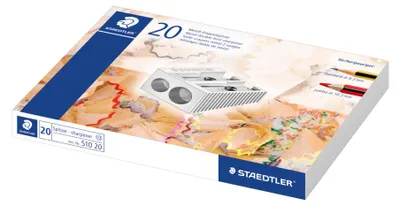Produktbild von STAEDTLER 510 20 Metall-Doppelspitzer Einzelprodukt, 20 Stück