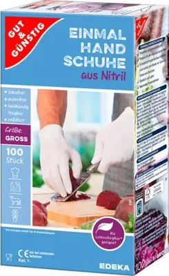 Produktbild von G&G Einmalhand.Nitr.Gr.L 100ST