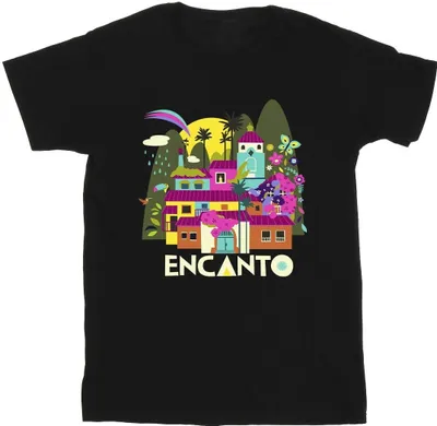 Produktbild von Disney - "Encanto Many Houses" T-Shirt für Herren BI24220 (M) (Schwarz)