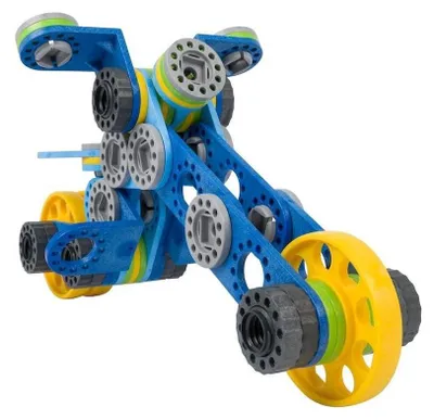 Image de Blocs de construction Volk's Baukasten « Moto » (75 pièces)