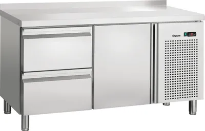 Produktbild von Bartscher Kühltisch S2T1-150 MA Umluftkühlung 1 Tür 2 Schubladen 1342x700x850 mm